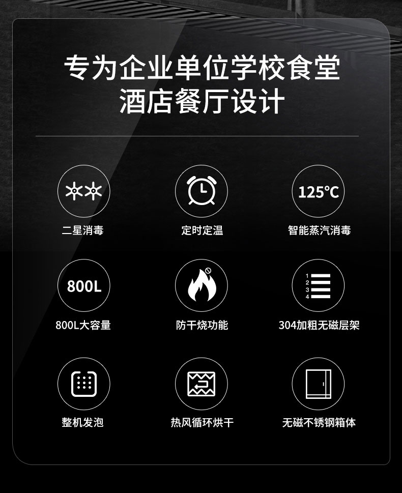 太阳集团蒸汽消毒柜配置