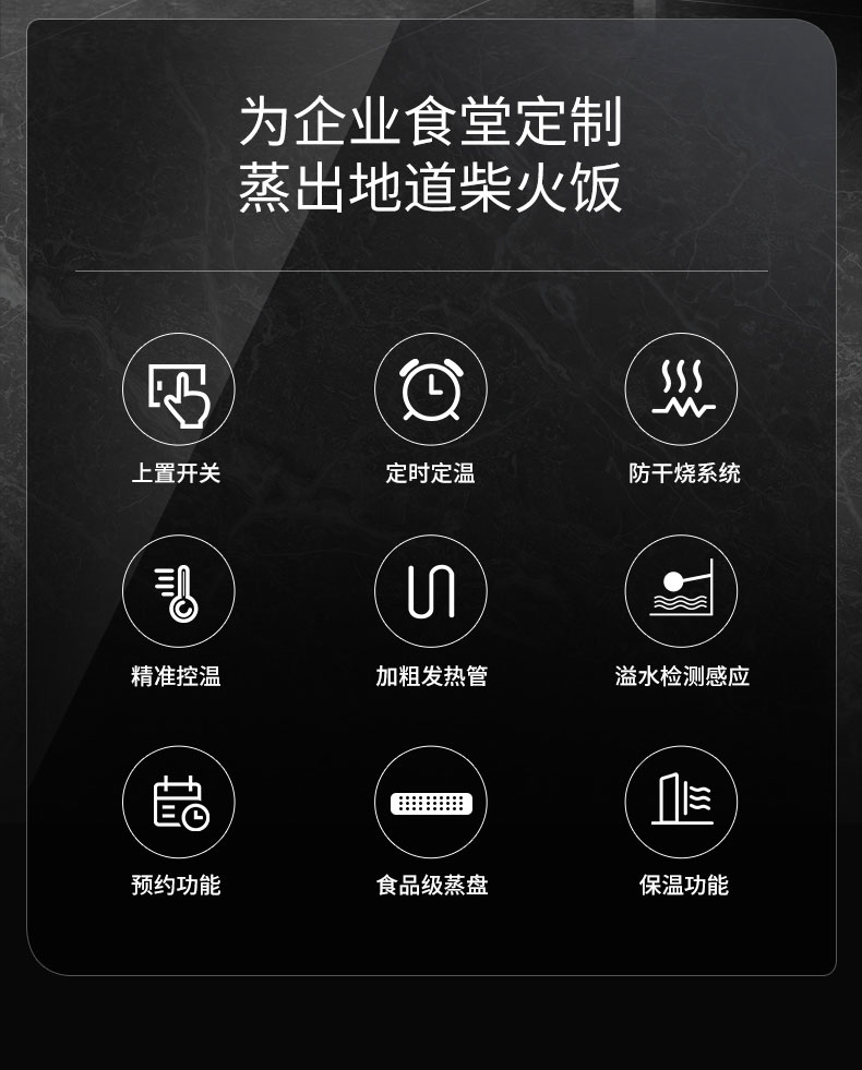 太阳集团蒸饭柜性能